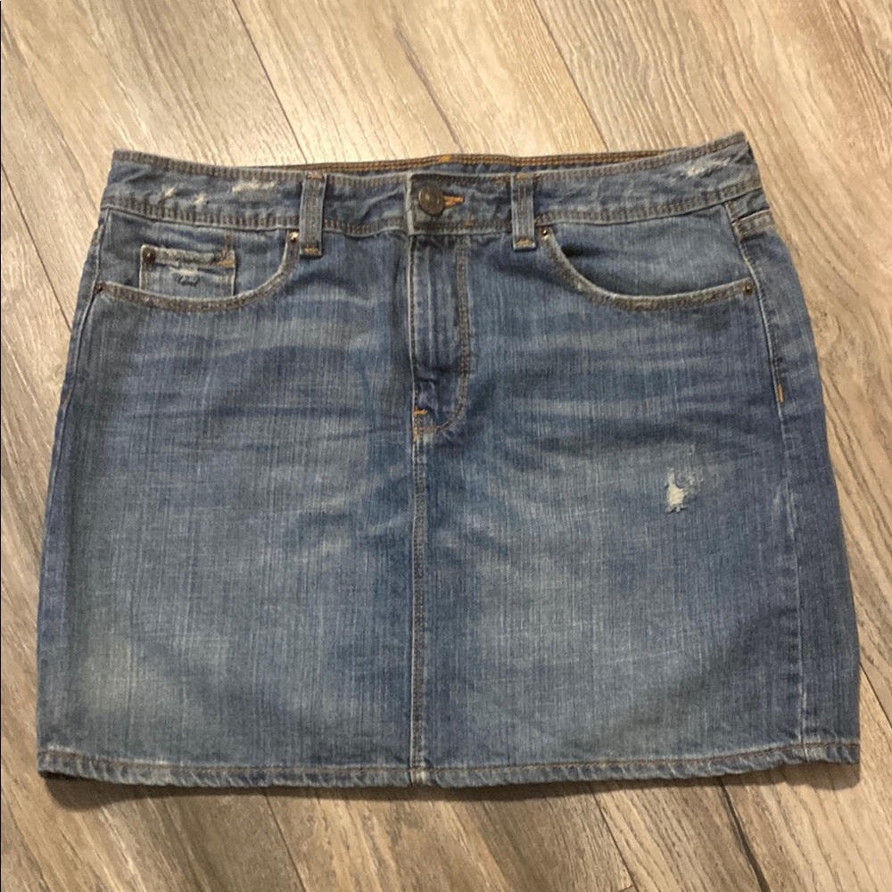 Gap Denim Blue Skirt